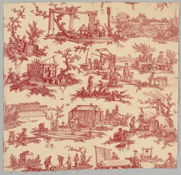 Les Travaux de la Manufacture, um 1790er