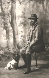 Leutnant F Brugmann, 1911