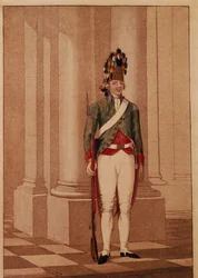 Leibwächtergrenadier zur Zeit von Kaiserin Katharina II