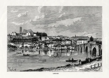 Limoges, Frankreich, 1879