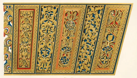 Türsturz eines Eingangs, Hof der Moschee, 1907