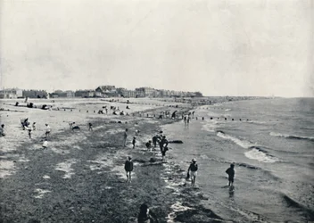 Littlehampton - Planschen bei Niedrigwasser, 1895