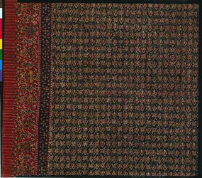 Lendentuch Pha nung oder Tuch für gewickeltes Kleidungsstück, späte 1800er - frühe 1900er Jahre