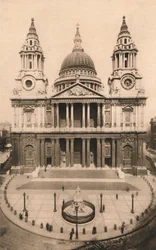 London, St. Pauls Kathedrale, 1924, um 1900-1930