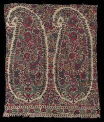 Langes Schalfragment, 1820-1825