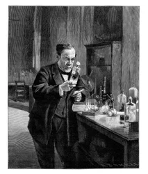 Louis Pasteur, französischer Mikrobiologe und Chemiker, 19. Jahrhundert, 1900