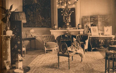 Louis XVI Zimmer in der kubanischen Botschaft in Brüssel, Belgien