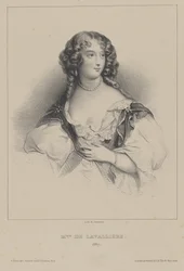 Louise de La Baume Le Blanc, Herzogin von La Vallière, ca. 1820