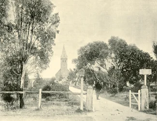 Lutherische Kirche, Tanunda, 1901
