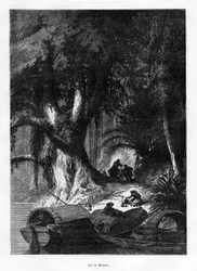 Madeira-Fluss, Südamerika, 19. Jahrhundert