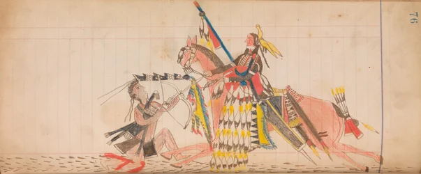 Maffet Ledger: Zeichnung, ca. 1874-81