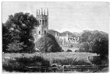 Magdalen College, Oxford, 1900