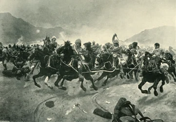 Maiwand - Rettung der Kanonen, 1901