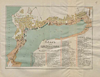 Karte von Wladiwostok, 1902