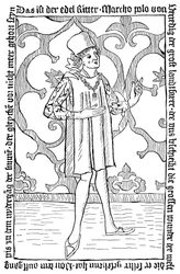 Marco Polo, mittelalterlicher venezianischer Kaufmann und Reisender