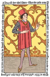 Marco Polo, mittelalterlicher venezianischer Kaufmann und Reisender