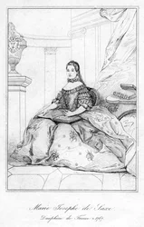 Marie-Josèphe von Sachsen, Dauphine von Frankreich