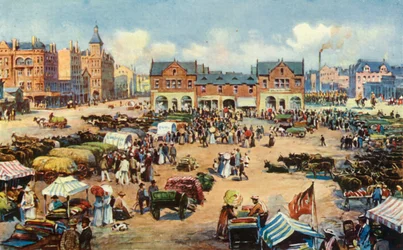 Marktplatz, Johannesburg, 1901