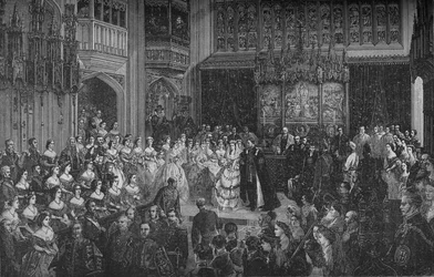 Hochzeit des Prinzen von Wales, ca. 1890