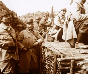 Marteau-Schützengräben, Carency, Nordfrankreich