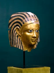 Maske einer altägyptischen Mumie, ca. 1. Jahrhundert v. Chr.