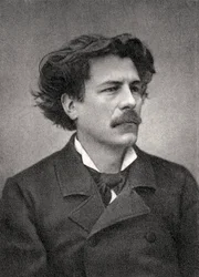 Maurice Rollinat, französischer Dichter, 1888