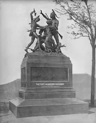 Denkmal des Fort Dearborn Massakers, ca. 1897