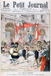 Mittfasten-Karnevalswagen der Königin der Königinnen, 1903
