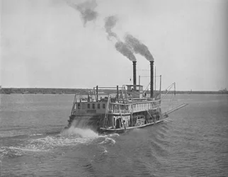 Mississippi-Dampfer, c1897