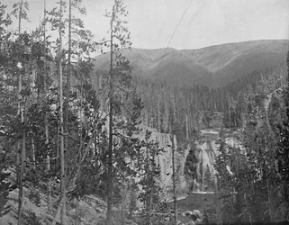 Missouri River, unterhalb der Great Falls, Montana, ca. 1897
