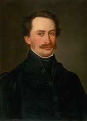 Junger Levočan mit Schnurrbart