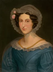 Junge Dame aus Levoča in Haube