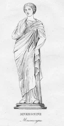 Mnemosyne, ca. 1850