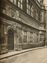 Modernes Cutlers Hall in Warwick Lane bei der Newgate Street, um 1935