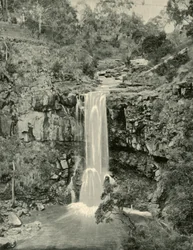 Moorabool-Fälle, Victoria, 1901