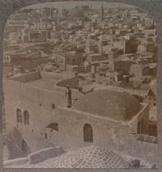 Muslimisches Viertel von Jerusalem, aus der Englischen Schule, um 1900