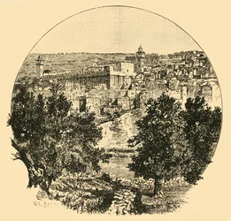 Moschee in Hebron, 1890