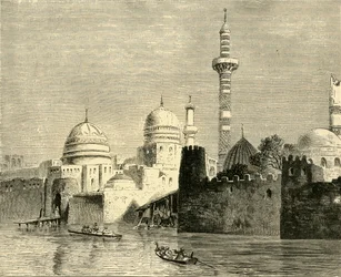 Mosul, Hauptstadt von Al-Jezireh Mesopotamien, 1890