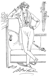 Mr. Disraeli in seiner Jugend, 19. Jahrhundert