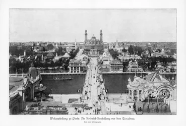 Museum der Kolonien, Trocadero, Pariser Weltausstellung, 1889, 1900