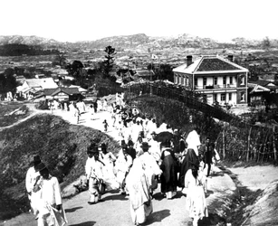 Nam San, Korea, 1900
