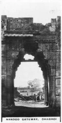 Nandod-Tor, Dhabhoi, Indien, ca. 1925