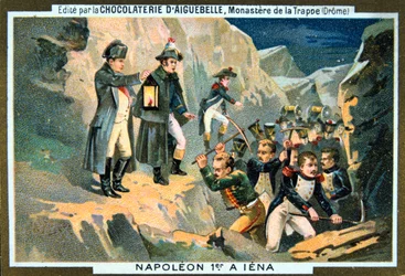 Napoleon in der Schlacht bei Jena, 14. Oktober 1806, 19. Jahrhundert