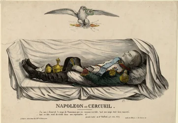 Napoleons Sarg, ca. 1840