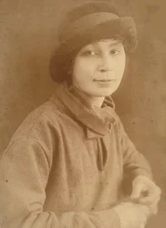 Natalia Sergeevna Goncharova 1881-1962 in Paris, 1917