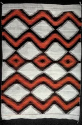 Navajo-Decke, nordamerikanischer Indianer, 19. Jahrhundert