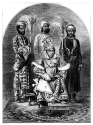 Nawab Sikandar, die Begum von Bhopal, 1863