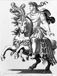 Nero, römischer Kaiser des 1. Jahrhunderts, 1850