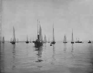 New York Bay, 19. Jahrhundert