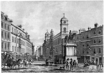 Northumberland House, Charing Cross, 18. Jahrhundert, 1908